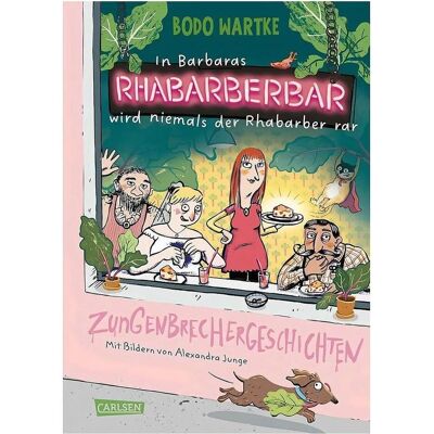 Carlsen In Barbaras Rhabarberbar wird niemals der Rhabarber rar, Hörbücher von Alexandra Junge, Bodo Wartke Carlsen In Barbaras Rhabarberbar wird niemals der Rhabarber rar, Hörbücher von Alexandra Junge, Bodo Wartke