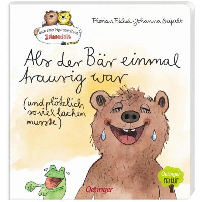 Oetinger Nach einer Figurenwelt von Janosch. Als der Bär einmal traurig war (und plötzlich so viel lachen, Kinderbücher von Johanna Seipelt, Florian Fickel Oetinger Nach einer Figurenwelt von Janosch. Als der Bär einmal traurig war (und plötzlich so viel lachen, Kinderbücher von Johanna Seipelt, Florian Fickel