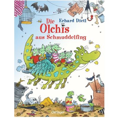 Oetinger Die Olchis aus Schmuddelfing, Kinderbücher von Erhard Dietl Oetinger Die Olchis aus Schmuddelfing, Kinderbücher von Erhard Dietl