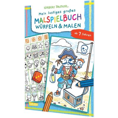 Carlsen Mein lustiges grosses Malspielbuch: Würfeln & Malen (ab 7 Jahren) Carlsen Mein lustiges grosses Malspielbuch: Würfeln & Malen (ab 7 Jahren)