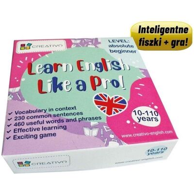 Creative Lernen Sie Englisch wie ein Profi mit Karteikarten + Anfängerspiel (Englisch) Creative Lernen Sie Englisch wie ein Profi mit Karteikarten + Anfängerspiel (Englisch)