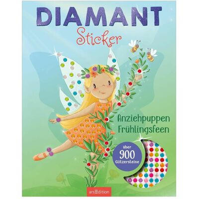 Ars Edition, Kinderbücher, Diamantsticker Anziehpuppen Frühlingsfeen (Deutsch, Softcover, Marlit Kraus) Ars Edition, Kinderbücher, Diamantsticker Anziehpuppen Frühlingsfeen (Deutsch, Softcover, Marlit Kraus)