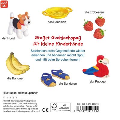Ravensburger, Babybücher, Erste Bilder - Erste Wörter: Mein Gucklochbuch (Deutsch) Ravensburger, Babybücher, Erste Bilder - Erste Wörter: Mein Gucklochbuch (Deutsch)