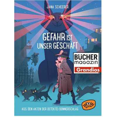 Atrium, Kinderbücher, Gefahr ist unser Geschäft (Deutsch, Jana Scheerer, Uwe Heidschötter, 2019) Atrium, Kinderbücher, Gefahr ist unser Geschäft (Deutsch, Jana Scheerer, Uwe Heidschötter, 2019)