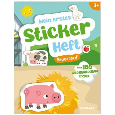 Tessloff, Sticker, Mein erstes Stickerheft. Bauernhof (180 Sticker) Tessloff, Sticker, Mein erstes Stickerheft. Bauernhof (180 Sticker)