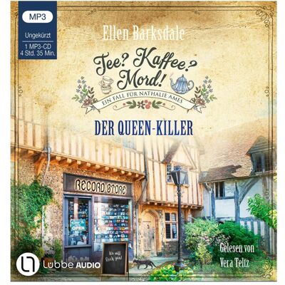 Lübbe Audio Tee? Kaffee? Mord! - Der Queen-Killer, Hörbücher von Ellen Barksdale Lübbe Audio Tee? Kaffee? Mord! - Der Queen-Killer, Hörbücher von Ellen Barksdale