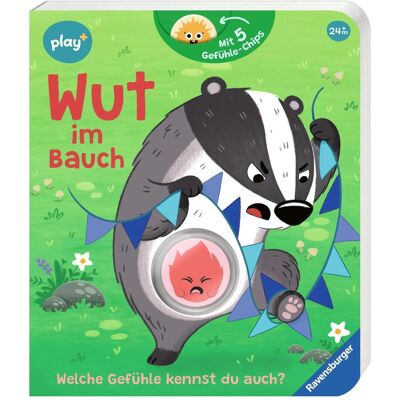 Ravensburger, Babybücher, Play+ Mein lustiges Spielbuch Wut im Bauch - ab 2 Jahre (Deutsch) Ravensburger, Babybücher, Play+ Mein lustiges Spielbuch Wut im Bauch - ab 2 Jahre (Deutsch)