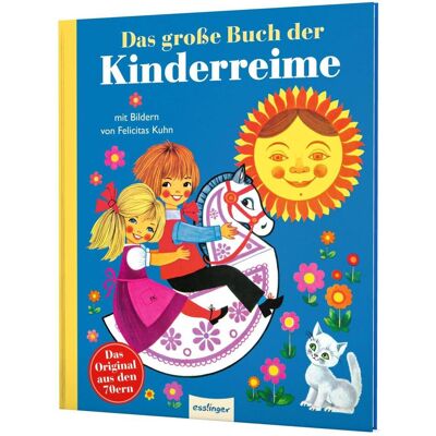 Esslinger Kinderbücher aus den 1970er-Jahren: Das grosse Buch der Kinderreime, Kinderbücher von Felicitas Kuhn Esslinger Kinderbücher aus den 1970er-Jahren: Das grosse Buch der Kinderreime, Kinderbücher von Felicitas Kuhn