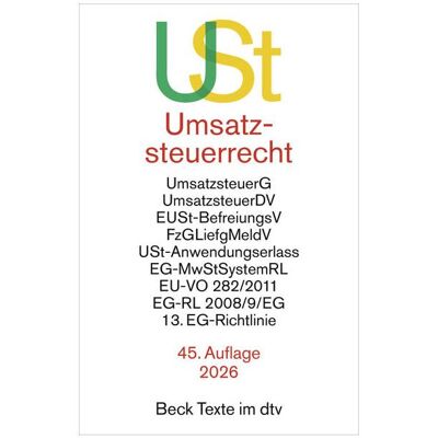 DTV, Formular, Umsatzsteuerrecht DTV, Formular, Umsatzsteuerrecht