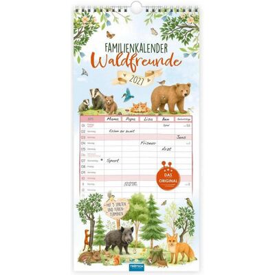 Trötsch, Kalender, - Familienkalender Waldfreunde 2027 Trötsch, Kalender, - Familienkalender Waldfreunde 2027
