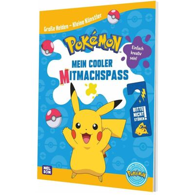 Nelson Pokémon: Grosse Helden - Kleine Künstler: Mein cooler Mitmachspass Nelson Pokémon: Grosse Helden - Kleine Künstler: Mein cooler Mitmachspass