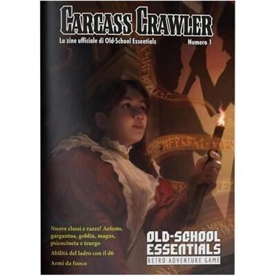 Asmodée Old-School Essentials - Carcass Crawler Vol.1 (Italienisch) Asmodée Old-School Essentials - Carcass Crawler Vol.1 (Italienisch)