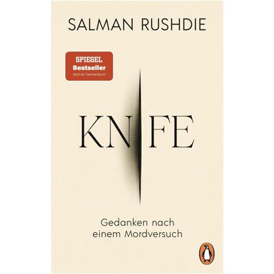 Penguin Random House Knife, Sachbücher von Salman Rushdie, Bernhard Robben Penguin Random House Knife, Sachbücher von Salman Rushdie, Bernhard Robben