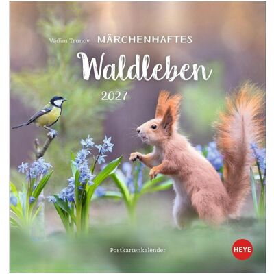 Athesia, Kalender, Vadim Trunov: Märchenhaftes Waldleben Postkartenkalender 2027 Athesia, Kalender, Vadim Trunov: Märchenhaftes Waldleben Postkartenkalender 2027