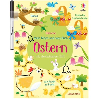 Usborne Publishing Mein Wisch-und-weg-Buch: Ostern, Kinderbücher von Kirsteen Robson, Manola Caprini Usborne Publishing Mein Wisch-und-weg-Buch: Ostern, Kinderbücher von Kirsteen Robson, Manola Caprini