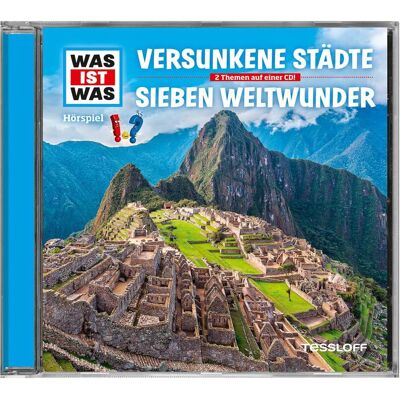 Tessloff WAS IST WAS Hörspiel: Versunkene Städte/ Die sieben Weltwunder, Hörbücher von Crock Krumbiegel, Jakob Riedl, Kristiane Semar, Kurt Haderer, Jan Hameyer, Günther Illi, Anna Carlsson Tessloff WAS IST WAS Hörspiel: Versunkene Städte/ Die sieben Weltwunder, Hörbücher von Crock Krumbiegel, Jakob Riedl, Kristiane Semar, Kurt Haderer, Jan Hameyer, Günther Illi, Anna Carlsson