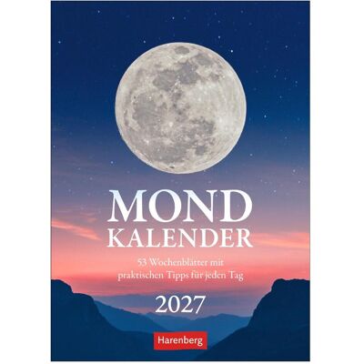 Harenberg, Kalender, Mondkalender Wochenkalender 2027 - 53 Wochenblätter mit praktischen Tipps für jeden Tag Harenberg, Kalender, Mondkalender Wochenkalender 2027 - 53 Wochenblätter mit praktischen Tipps für jeden Tag