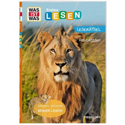Tessloff WAS IST WAS Erstes Lesen Leserätsel Heft 10. Raubkatzen, Schulbücher von Martina Green, Waltraud Grill Tessloff WAS IST WAS Erstes Lesen Leserätsel Heft 10. Raubkatzen, Schulbücher von Martina Green, Waltraud Grill