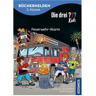 Kosmos Die drei??? Kids, Bücherhelden 2. Klasse, Feuerwehr-Alarm, Kinderbücher von Boris Pfeiffer, Ulf Blanck Kosmos Die drei??? Kids, Bücherhelden 2. Klasse, Feuerwehr-Alarm, Kinderbücher von Boris Pfeiffer, Ulf Blanck
