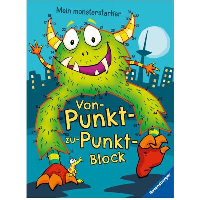 Ravensburger Mein monsterstarker Von-Punkt-zu-Punkt-Block - Für Kinder ab 5 Jahren, Kinderbücher von Stefan Lohr, Simone Pahl Ravensburger Mein monsterstarker Von-Punkt-zu-Punkt-Block - Für Kinder ab 5 Jahren, Kinderbücher von Stefan Lohr, Simone Pahl