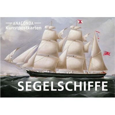 Anaconda Grusskarte + Briefpapier, Postkarten-Set Segelschiffe (18 Stk.) Anaconda Grusskarte + Briefpapier, Postkarten-Set Segelschiffe (18 Stk.)