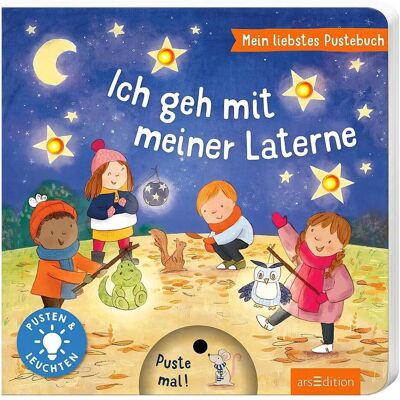 Ars Edition, Babybücher, Mein liebstes Pustebuch – Ich geh mit meiner Laterne (Deutsch) Ars Edition, Babybücher, Mein liebstes Pustebuch – Ich geh mit meiner Laterne (Deutsch)