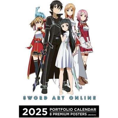 Ynnis, Kalender, Sword art on line : portfolio calendar 2025 : 8 premium posters Ynnis, Kalender, Sword art on line : portfolio calendar 2025 : 8 premium posters