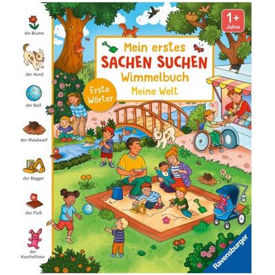 Ravensburger, Babybücher, Mein erstes Sachen suchen Wimmelbuch: Meine Welt (Deutsch) Ravensburger, Babybücher, Mein erstes Sachen suchen Wimmelbuch: Meine Welt (Deutsch)