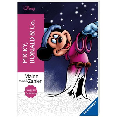 Ravensburger Disney Malen nach Zahlen: Micky, Donald & Co. Ravensburger Disney Malen nach Zahlen: Micky, Donald & Co.