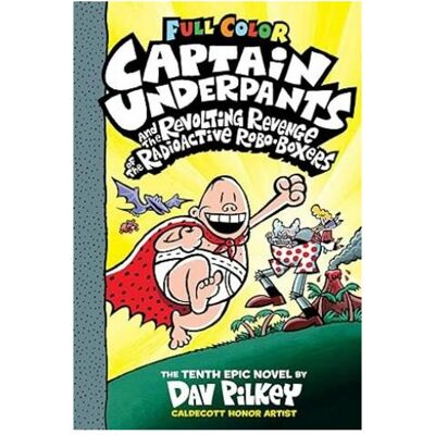 Adrian Captain Underpants Band 10 - Captain Underpants und die abscheuliche Rache der radioaktiven, Kinderbücher von Dav Pilkey Adrian Captain Underpants Band 10 - Captain Underpants und die abscheuliche Rache der radioaktiven, Kinderbücher von Dav Pilkey