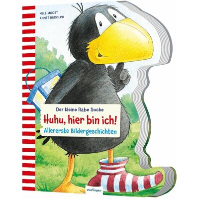 Esslinger Der kleine Rabe Socke: Huhu, hier bin ich!, Kinderbücher von Nele Moost Esslinger Der kleine Rabe Socke: Huhu, hier bin ich!, Kinderbücher von Nele Moost