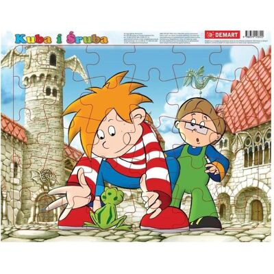 Demar Rahmenpuzzle - Wagenheber und die Schraube (30 Teile) Demar Rahmenpuzzle - Wagenheber und die Schraube (30 Teile)