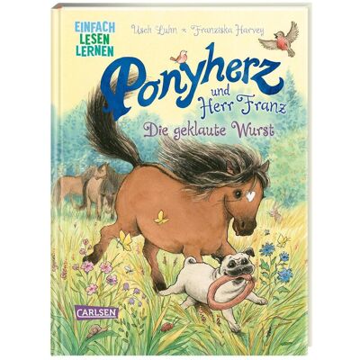 Carlsen Ponyherz und Herr Franz: Die geklaute Wurst, Hörbücher von Franziska Harvey, Usch Luhn Carlsen Ponyherz und Herr Franz: Die geklaute Wurst, Hörbücher von Franziska Harvey, Usch Luhn