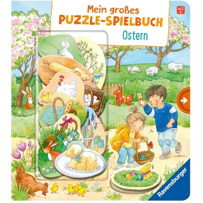 Ravensburger, Babybücher, Mein grosses Puzzle-Spielbuch: Ostern (Deutsch) Ravensburger, Babybücher, Mein grosses Puzzle-Spielbuch: Ostern (Deutsch)