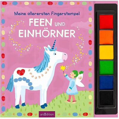 Ars Edition, Kinderbücher, Meine allerersten Fingerstempel Feen und Einhörner (Deutsch, Softcover, Katja Mensing) Ars Edition, Kinderbücher, Meine allerersten Fingerstempel Feen und Einhörner (Deutsch, Softcover, Katja Mensing)