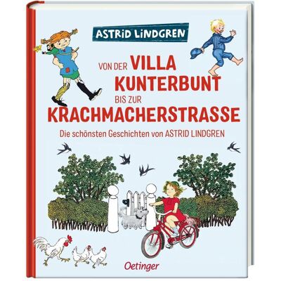 Oetinger Von der Villa Kunterbunt bis zur Krachmacherstrasse, Kinderbücher von Astrid Lindgren, Ilon Wikland, Björn Berg, Ingrid Vang Nyman, Lindenbaum Oetinger Von der Villa Kunterbunt bis zur Krachmacherstrasse, Kinderbücher von Astrid Lindgren, Ilon Wikland, Björn Berg, Ingrid Vang Nyman, Lindenbaum
