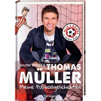 Oetinger Meine Fussballgeschichten Alle 3 Bände in einem Buch, Kinderbücher von Julien Wolff, Michael Vogt, Thomas Müller, Jan Birck Oetinger Meine Fussballgeschichten Alle 3 Bände in einem Buch, Kinderbücher von Julien Wolff, Michael Vogt, Thomas Müller, Jan Birck