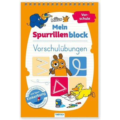 Die Maus - Mein Spurrillenblock Vorschulübungen Übungsbuch, Schulbücher von Trötsch Verlag GmbH & Co. KG Die Maus - Mein Spurrillenblock Vorschulübungen Übungsbuch, Schulbücher von Trötsch Verlag GmbH & Co. KG