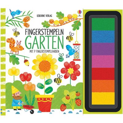 Usborne Publishing, Kinderbücher, Fingerstempeln: Garten (Deutsch, Hardcover, Fiona Watt) Usborne Publishing, Kinderbücher, Fingerstempeln: Garten (Deutsch, Hardcover, Fiona Watt)