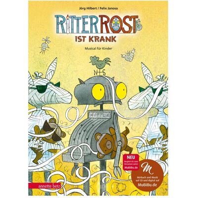 Ueberreuter Ritter Rost 10: Ritter Rost ist krank, Hörbücher von Jörg Hilbert, Felix Janosa Ueberreuter Ritter Rost 10: Ritter Rost ist krank, Hörbücher von Jörg Hilbert, Felix Janosa