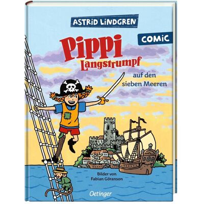 Oetinger Pippi auf den sieben Meeren, Kinderbücher von Astrid Lindgren Oetinger Pippi auf den sieben Meeren, Kinderbücher von Astrid Lindgren