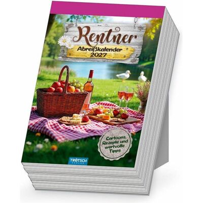 Trötsch, Kalender, - Abreisskalender Rentner 2027 Trötsch, Kalender, - Abreisskalender Rentner 2027