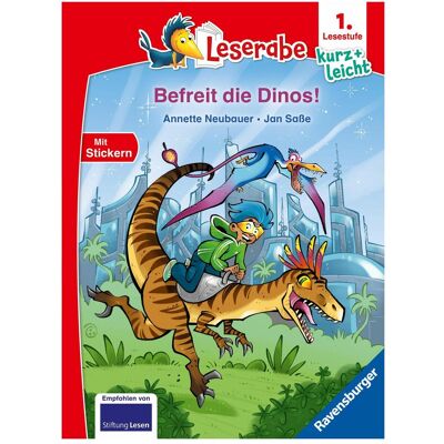 Ravensburger Leserabe 1. Lesestufe Kurz und leicht - Befreit die Dinos!, Schulbücher von Annette Neubauer Ravensburger Leserabe 1. Lesestufe Kurz und leicht - Befreit die Dinos!, Schulbücher von Annette Neubauer