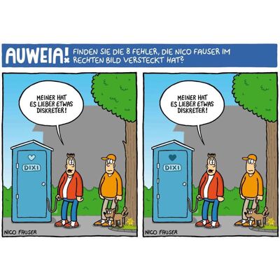 Bassermann Finde den Fehler - Bildersuchrätsel mit Cartoons (Deutsch) Bassermann Finde den Fehler - Bildersuchrätsel mit Cartoons (Deutsch)