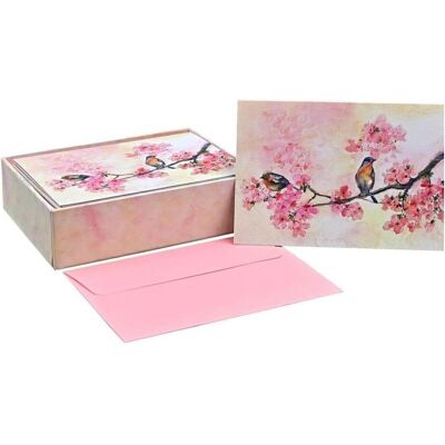 Peter Pauper, Grusskarte + Briefpapier, Kirschblüten-Minipässe (14 Stk.) Peter Pauper, Grusskarte + Briefpapier, Kirschblüten-Minipässe (14 Stk.)