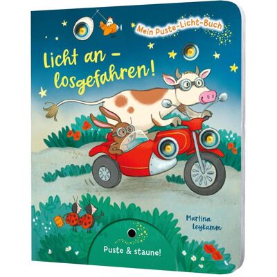 Esslinger Mein Puste-Licht-Buch: Licht an - losgefahren!, Kinderbücher von Sylvia Tress Esslinger Mein Puste-Licht-Buch: Licht an - losgefahren!, Kinderbücher von Sylvia Tress