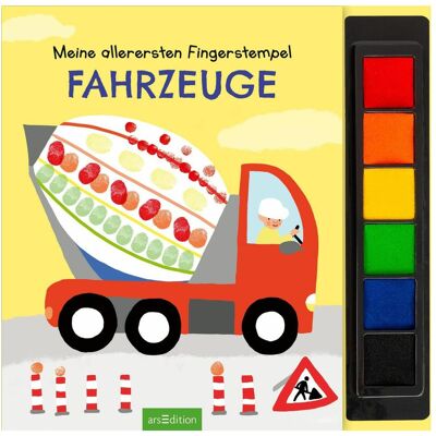 Ars Edition, Kinderbücher, Meine allerersten Fingerstempel Fahrzeu (Deutsch, Softcover, Katja Mensing) Ars Edition, Kinderbücher, Meine allerersten Fingerstempel Fahrzeu (Deutsch, Softcover, Katja Mensing)