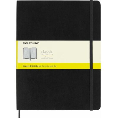 Moleskine, Heft + Block, Classic Soft XL (19 x 25 cm, Kariert, Weicher Einband) Moleskine, Heft + Block, Classic Soft XL (19 x 25 cm, Kariert, Weicher Einband)