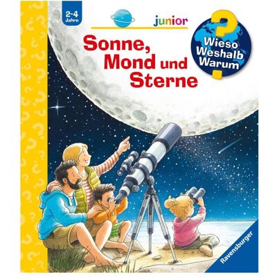 Ravensburger Wieso? Weshalb? Warum? junior, Band 72: Sonne, Mond und Sterne, Kinderbücher von Patricia Mennen Ravensburger Wieso? Weshalb? Warum? junior, Band 72: Sonne, Mond und Sterne, Kinderbücher von Patricia Mennen