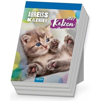 Trötsch, Kalender, - Abreisskalender Katzen 2027 Trötsch, Kalender, - Abreisskalender Katzen 2027
